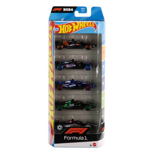 Hot Wheels F1 Paquete de 5 Autos