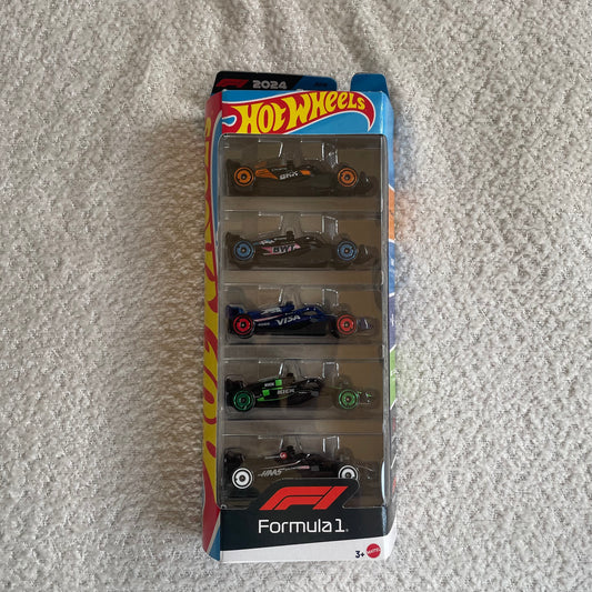 Hot Wheels F1 Paquete de 5 Autos